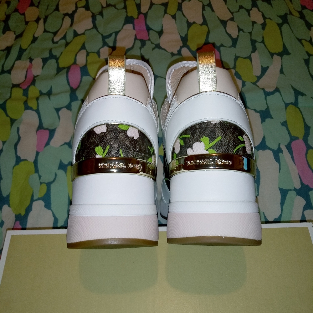 Michael Kors Georgie Trainer Sneakers - Picture 8 of 16